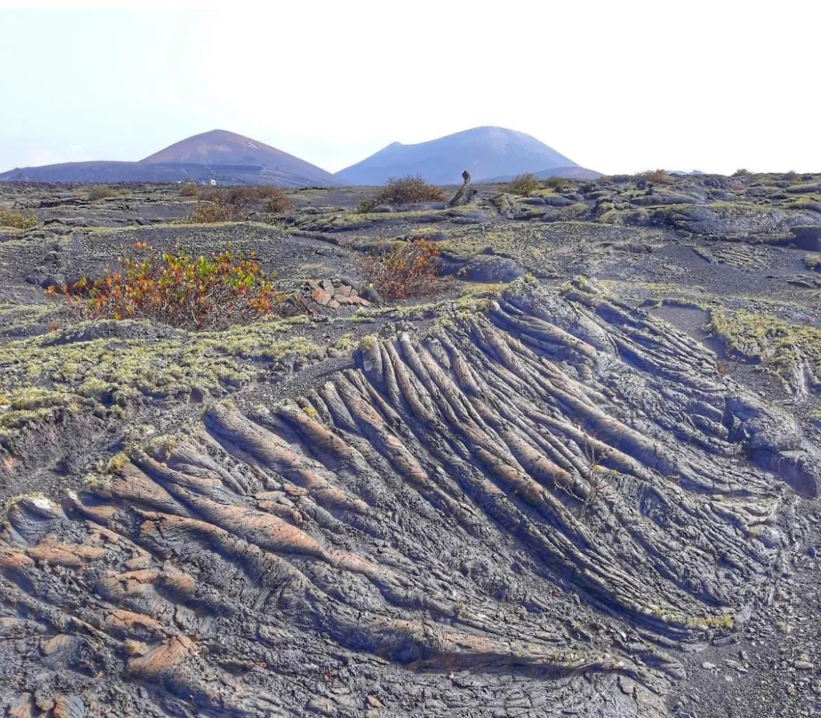 Lanzarote Casa Volcanica-Anclada Sobre La Lava Del Volcan Montana Blanca Spain